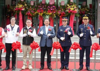新工派出所新廳舍落成啟用 提升治安服務新里程碑