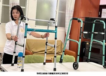 張孝綱：正確使用輔具 骨折痊癒加快