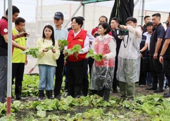 賴清德至雲林勘災 張麗善籲儘速公告雲林縣為「全品項、免現勘」農損救助 落實救災不分藍錄
