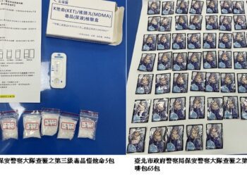 毒品藏私處以為天衣無縫? 北市保大警眼尖秒識破