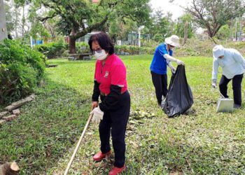 發揮「日行一善、服務為榮」的精神 嘉市童軍協助颱風後場地修復