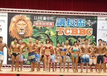 燃燒肌力、追逐夢想！中市議長盃健美賽驚艷全場