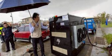 氫能發電救援緩解台南七股公設停電