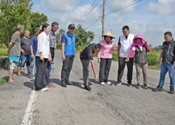 張麗善會勘水林鄉農水路、道路 籌措1500萬經費優化交通網絡