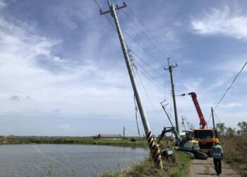 台南溪北停電剩尾數台電針對養殖漁區搶修
