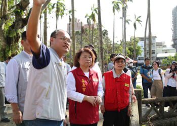 嘉義市長黃敏惠偕內政部長劉世芳慰勉替代役男