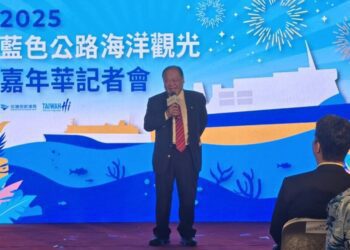 陳光復出席「2025藍色公路海洋觀光嘉年華」　邀請旅客搭船遊澎湖 深度體驗海島魅力