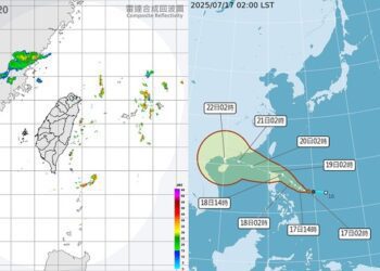 午後雷雨警戒！高溫上看36度 熱帶低壓恐成颱