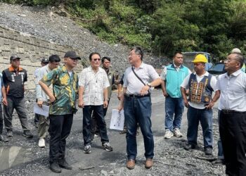 原民會主委曾智勇會勘屏東縣霧臺鄉、三地門鄉災害復建與重大建設需求