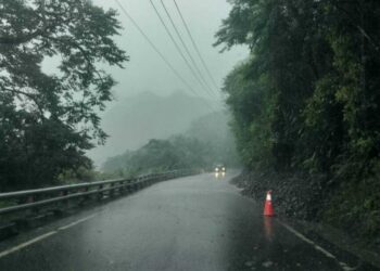 海端鄉下馬路段邊坡坍方已清理  雙向道路恢復正常通行