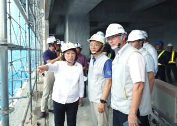 嘉義市長黃敏惠視察西區區政大樓工程進度 整合多功能空間 期盼串聯周邊帶動區域發展