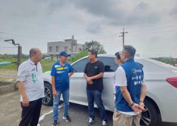 嘉義縣太保市攜手企業力量覆蓋災民屋頂帆布應急