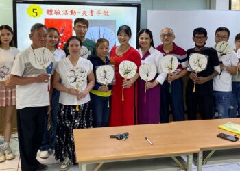 「越南吹畫」傳情意 移民署家庭手作搭起多元文化橋梁