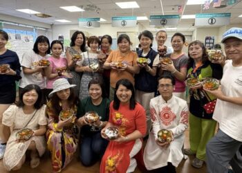 南果凍花講師阮氏水仙全家共推多元文化 基隆新住民直呼讚!
