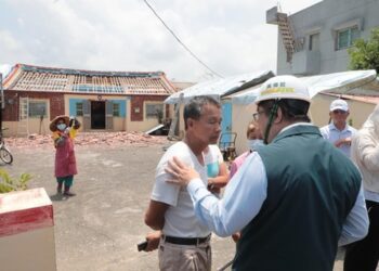 中央撥11億賑災 閣揆再訪七股將軍災區