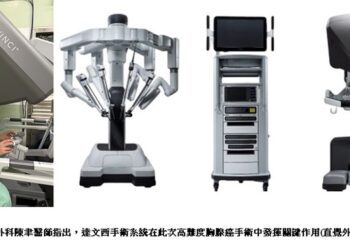 高難度胸腺癌治療新篇章 高雄長庚運用達文西，成功保命又保身