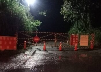 勤和至復興路段因豪雨影響 今晚10時起實施預警性封閉
