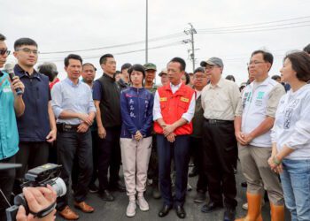 中央地方協力推動系統化治水 卓榮泰院長嘉義縣勘災
