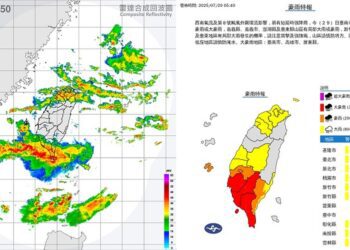 從南到北都警戒！16縣市豪大雨特報 南高屏慎防「大豪雨」