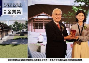 雲林2歷建活化設計勇奪國家卓越建設金質獎　將打造為日式旅宿與文青咖啡館