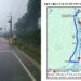 六龜區中興至大津路段 因受豪雨影響 今日上午8時實施預警性封閉