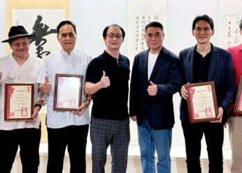 「墨韻同源－兩岸書法名家交流展」開幕 　開創苗栗書藝發展新局面
