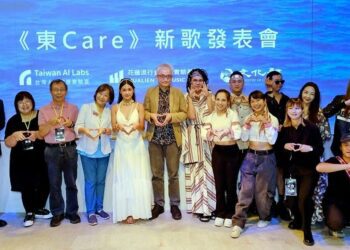 花蓮流行音樂AI實驗基地《東Care》新歌發表會  原民歌手與「AI小模」齊飆唱 8/2全球首發