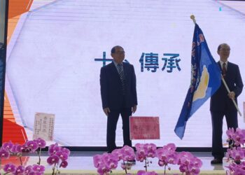 屏東高工蔡俊彥校長  一席感性致詞