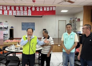 陳光復出席鎖港預防恙蟲宣導活動　關心長輩健康並宣布重陽敬老金將發放