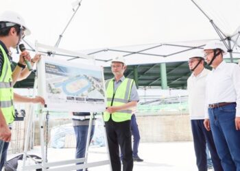 視察永平國小地下停車場工程　侯友宜：新北第二座連通捷運車站停車場力拚115年完工