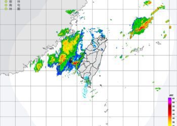週二中南部上午防大雨、各地留意午後雷雨 大台北高溫衝36度