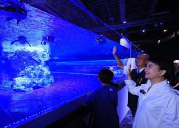 歷經14年、三任市長終完工！盧市長偕張議長開箱揭秘全台最先進「台中海洋館」