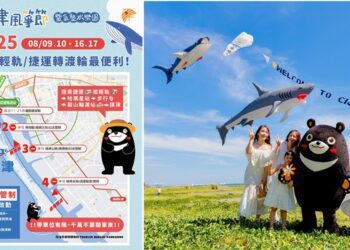 2025旗津風箏節8/9登場 看風箏玩水樂園搭渡輪最便利！
