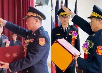 新竹縣重要警職異動 新任主任秘書、竹北及竹東分局長上任