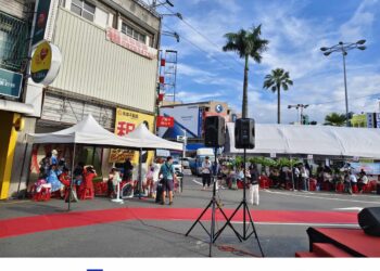 屏東市台灣銀行屏東中行前面  道路臨時管制  活動進行中
