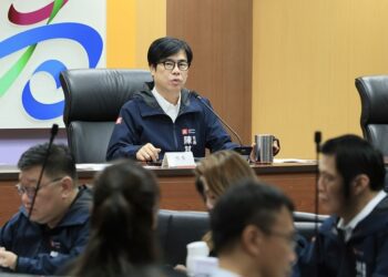 楊柳颱風逼近 陳其邁：加強颱風整備 請市民做好防颱準備
