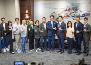 民眾黨主席偕議會黨團來訪 蔣萬安：支持核三延役