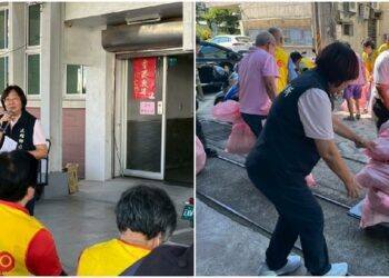 嘉義縣民雄鄉公所結合公益團體舉辦「盛夏防災．幸福同行」公益物資發放活動