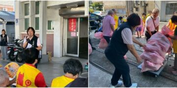 嘉義縣民雄鄉公所結合公益團體舉辦「盛夏防災.幸福同行」公益物資發放活動