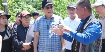 曾智勇勘查那瑪夏、茂林災區 啟動購果助農