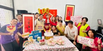 高雄市榮服處攜手華山基金會 溫馨百歲祝壽致敬英雄