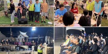 陳光復關懷不停歇 與慢飛天使共餐、慰問新住民朋友、出席夏夜樂響壓軸演出