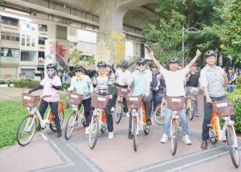 「騎」出台中新綠意！ 黃國榮副市長：暢遊綠空廊道感受城市魅力