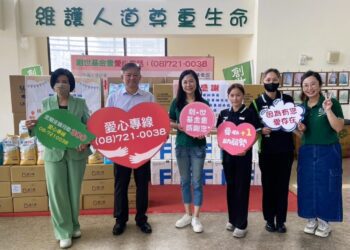 屏東在地企業「集善布施」 助創世度困境