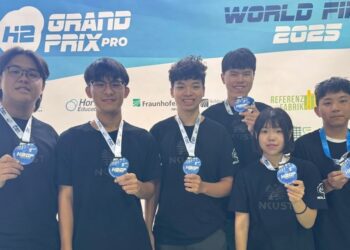 H2GP 2025 世界大賽  高科大所羅門「銀」得世界氫能競爭力