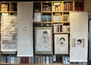 書法、國畫家 陳永模一直幫好友毛筆寫真