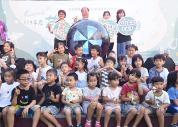 親子野餐音樂會 陳光復重申縣府用心打造友善育兒環境