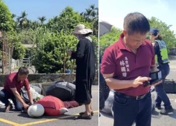 熱心鄉長林國順路過即刻協助　伸援手守護萬巒鄉民 傳遞正義與溫暖