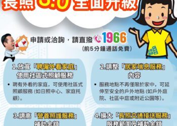 讓長照使用者獲得更完善的照護 長照3.0開跑 9月1日起升級4大服務