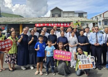 鳳林分局攜手公益團體 愛心餐車溫暖弱勢家庭
